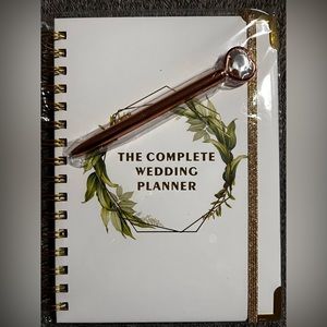 Wedding Planning Notebook w/Pen (NWOT)